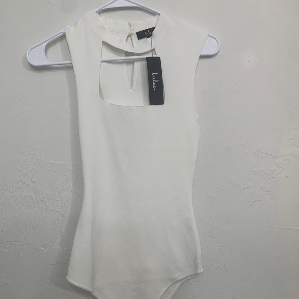 Lulus White bodysuit